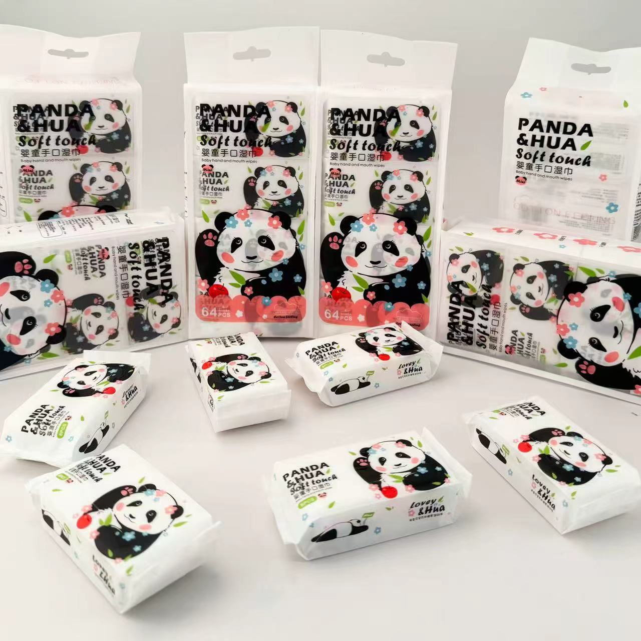 Baby hand and mouth wet wipes