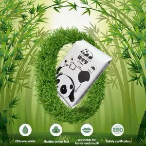 Grandpa Tan's 20 piece black and white portable hand and mouth wet wipes